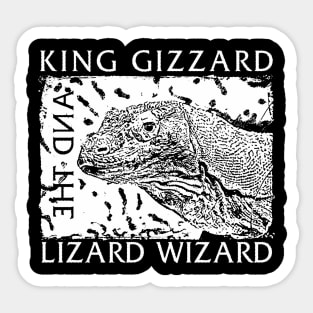 King Gizzard And The Lizard Wizard - Fanmade Sticker